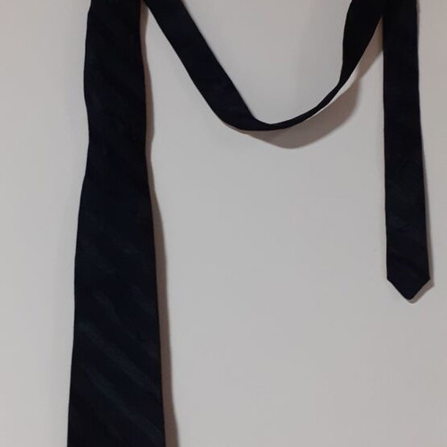 Three women's ties like new, two black and one tiger print