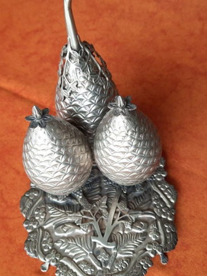 Silver Kapnistomerreha used, Cypriot folk silversmith art