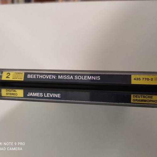 Missa Solemnis CD by Ludwig Beethoven like new, classical