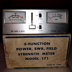 Γέφυρα στασίμων βάτ CB 26-30 MHZ Vintage MOD 171 (Japan)