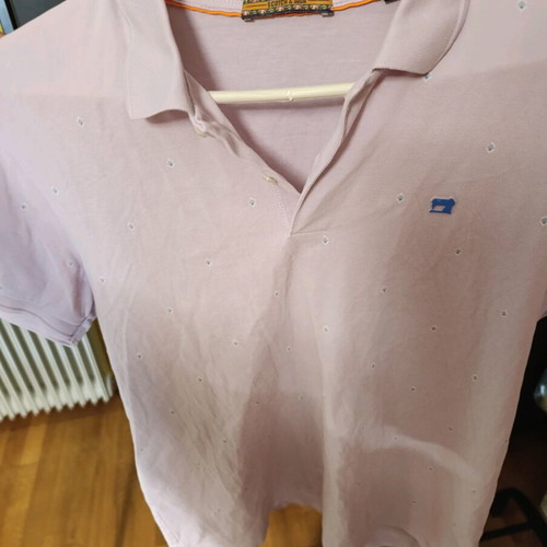Scotch & Soda polo men's shirt new, size L, beige pink