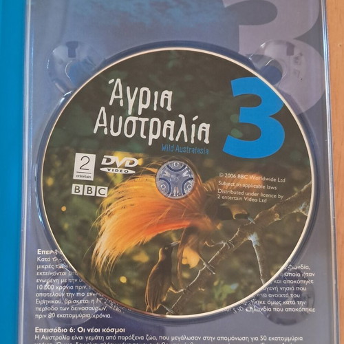Wild Australasia DVD set like new, 3 discs