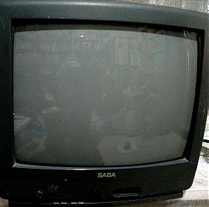 Εγχρωμη τηλεοραση 14 ιντσων μαρκας SABA σε καλη κατασταση.