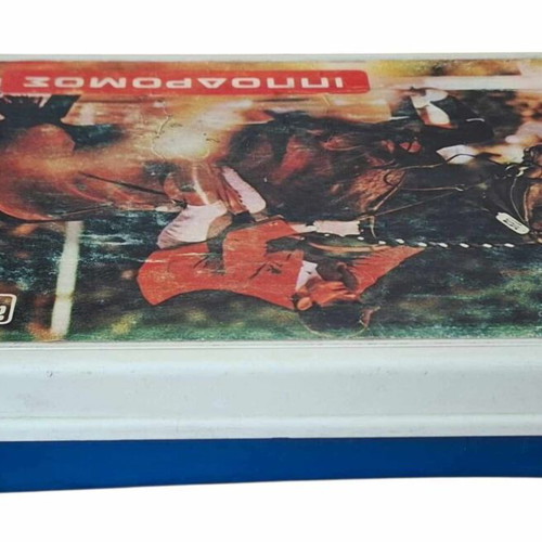 Vintage Aper Toys Ippodromos board game used, rare Greek collectible
