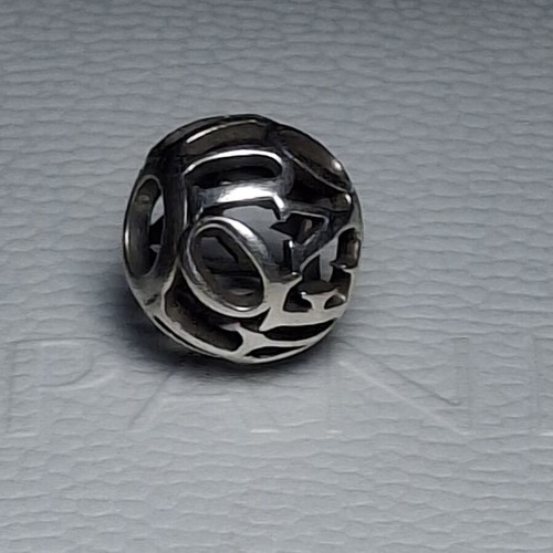 Pandora charm 'I love you' silver