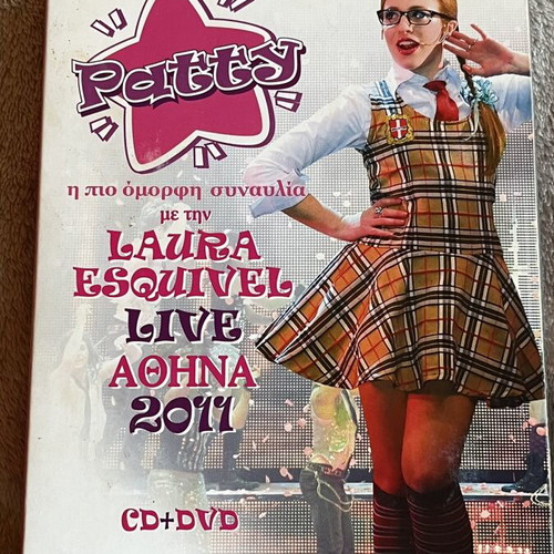 Laura Esquivel Live Athens 2011 CD and DVD like new