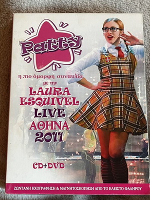 Laura Esquivel Live Athens 2011 CD and DVD like new