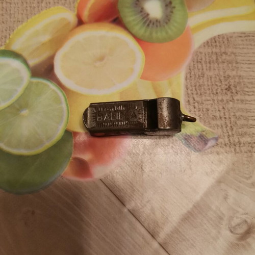 Antique whistle restored