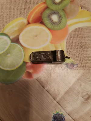 Antique whistle restored
