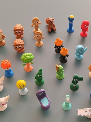 Συλλεκτικές φιγούρες Stikees Lidl 2022 καινούργιες, πακέτο 39 τεμάχια