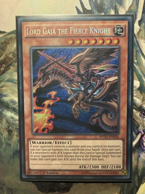 Lord Gaia The Fierce Knight MVP1 κάρτα καινούργια