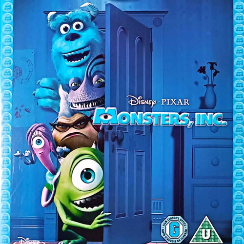 Monsters, Inc. Blu-ray used, UK release, animated comedy