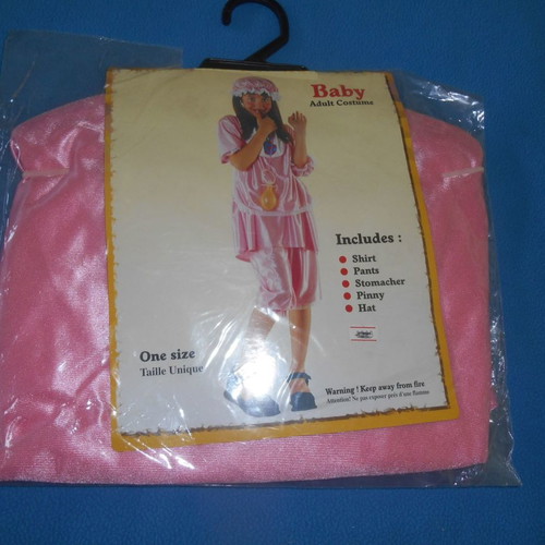 Baby carnival costume new, one size, sealed packaging