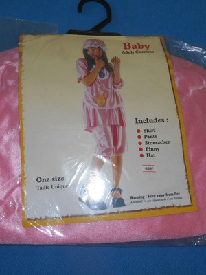 Baby carnival costume new, one size, sealed packaging
