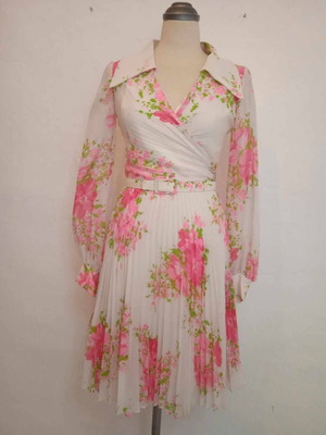 Vintage Marcel Fenez 70s dress used, size S