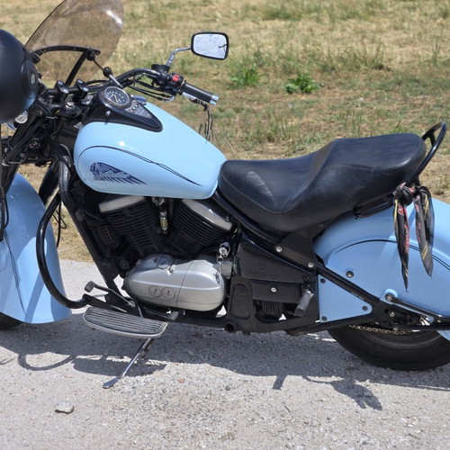 Kawasaki Drifter 800cc VN 800 used Indian style, blue