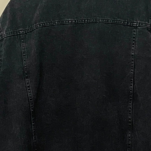 Denim jacket Bershka black XL like new
