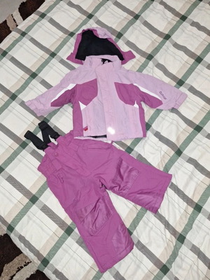 Etirel Ski Set like new for 1-2 years old
