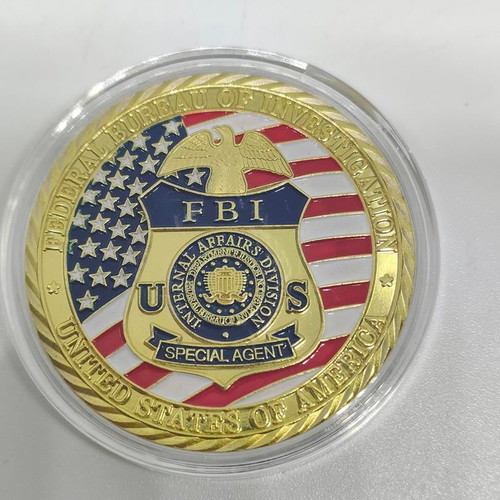 FBI Internal Affairs Division Challenge Coin like new, collectible