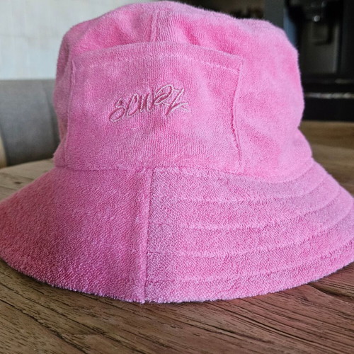 Children's terry hat like new, pink, size S Zara