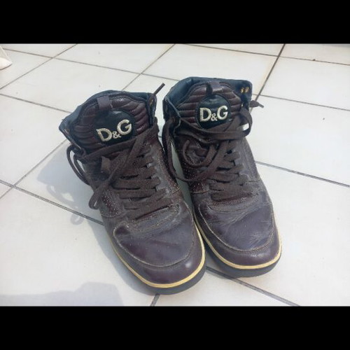 Dolce & Gabbana sneakers like new, brown with beige, size 43