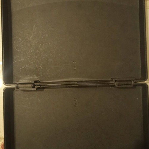 Playmobil case used, black