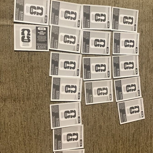 World Cup stickers new availability