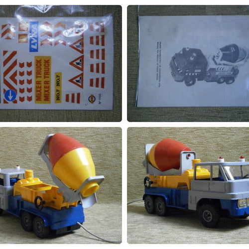 Lyra Mixer Truck No 110 B/O R/C vintage battery toy