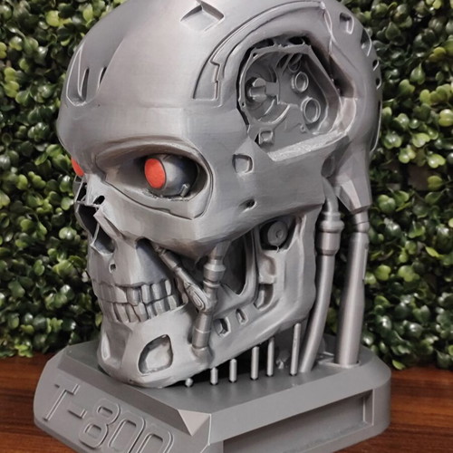T-800 Terminator headset stand new, 3D printed support