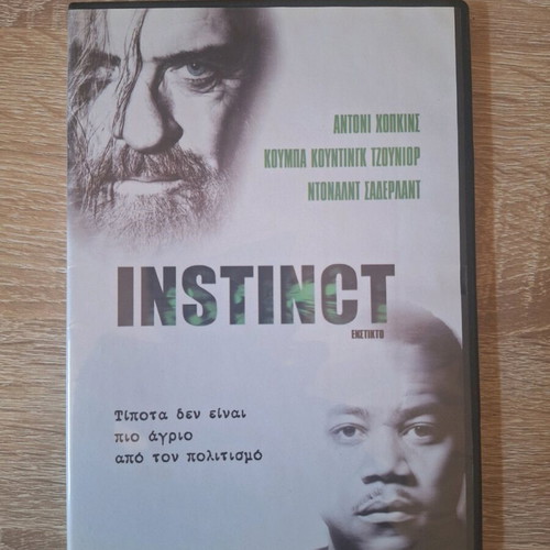 Instinct DVD like new with subtitles