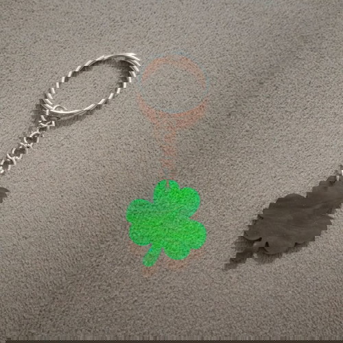 Panathinaikos Clover Keychain new