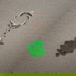 Panathinaikos Clover Keychain new