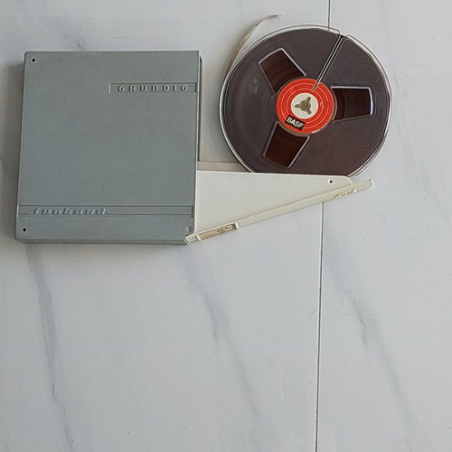 Magnetic Tape 7" Reel to Reel 1800' Used, Official Case