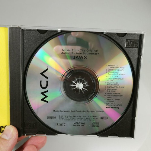 John Williams Jaws Soundtrack CD used, music