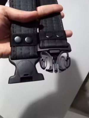 Tactical belt new, black, size 110