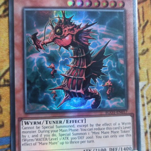 Mare Mare Effect Monster card like new