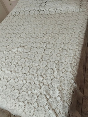 Handmade double blanket like new, 2.25 x 2.55 m