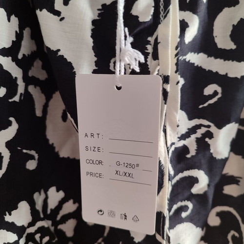 Women's Palazzo Pants new, sizes L and XL, black and white