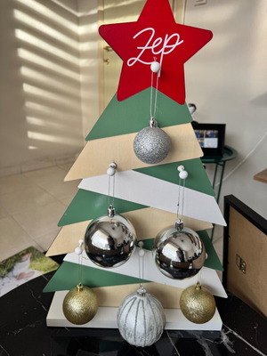 Christmas wooden tree like new