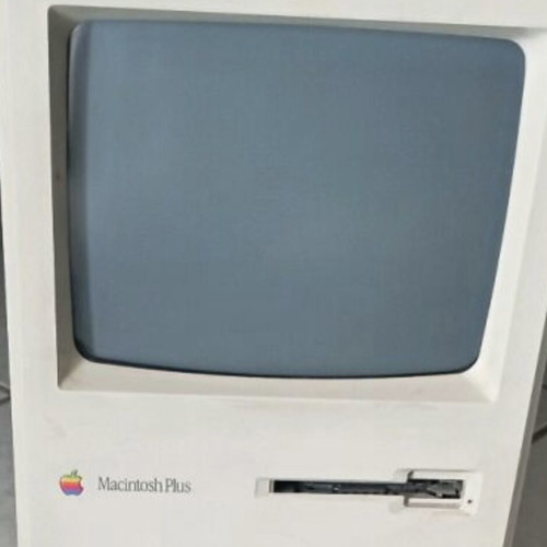 Apple Macintosh Plus 1985 like new with Greek keyboard and mouse