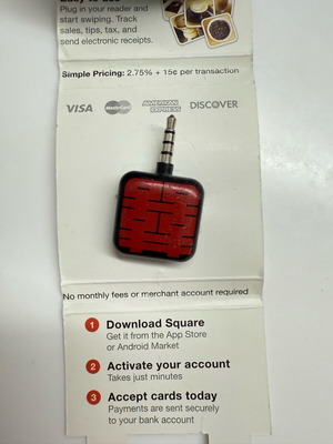 Visa collectible payment gadget new by Vivienne Tam