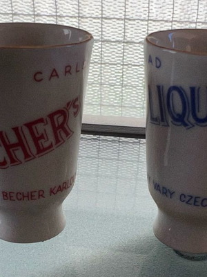 Διαφημιστικά ποτηράκια Becher's liqueur μεταχειρισμένα