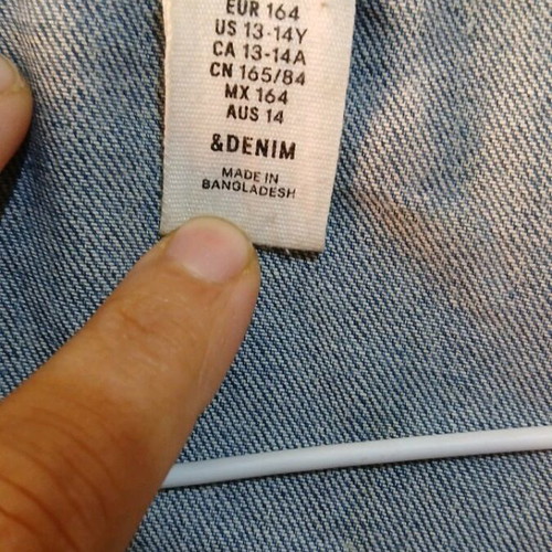 Denim jacket H&M for 16 years like new, blue