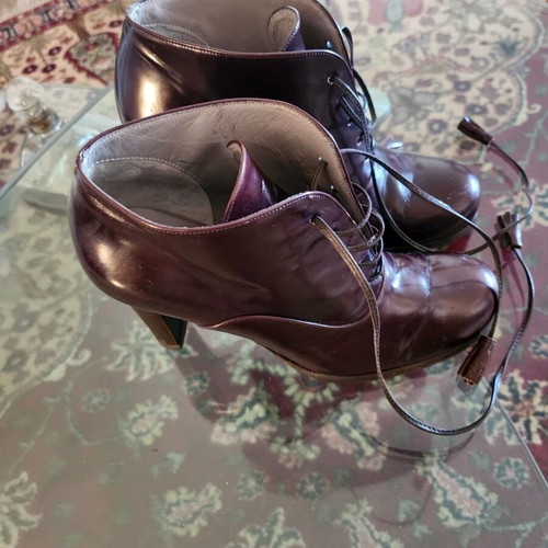 Patrick Cox ankle boots like new, size 36, brown