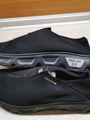 Ανδρικά παπούτσια Salomon Reelax Moc 6.0 μεταχειρισμένα, μέγεθος 44, μαύρα