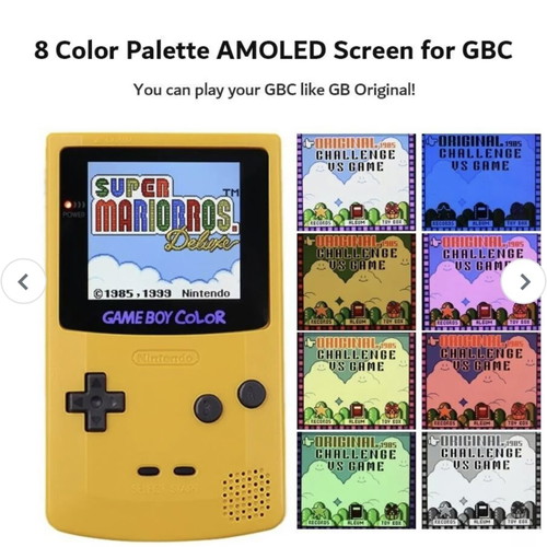 OLED screen for Game Boy Color upgrade new