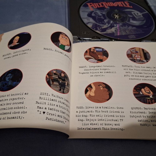 Full Throttle PC game like new, adventure