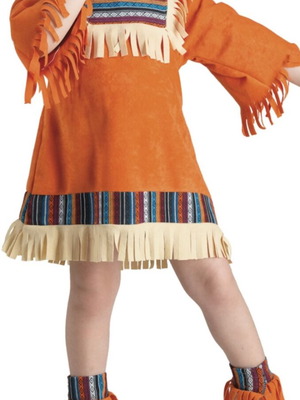 Карнавален костюм Baby Indian Girl 4Y нов