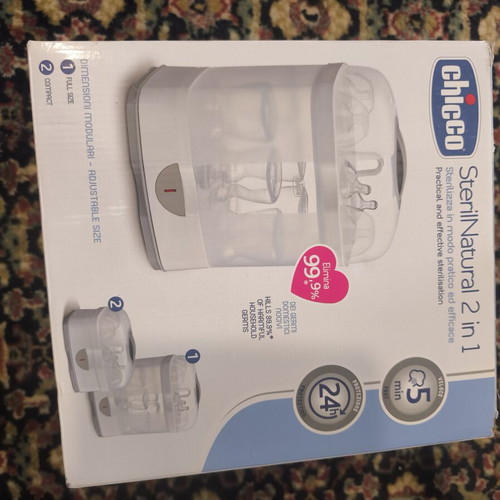 Chicco SterilNatural 2 in 1 sterilizer like new