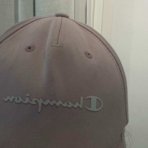 Champion hat pink like new, adjustable